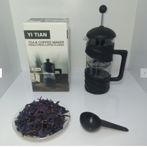 فرنچ پرس 350 میل YITIAN وارداتی درجه یک آنتی شوک ، قهوه فرانسه ، فوم گیر شیر ، قهوه ساز ، فوم گیر کاپوچینو، پس کرایه