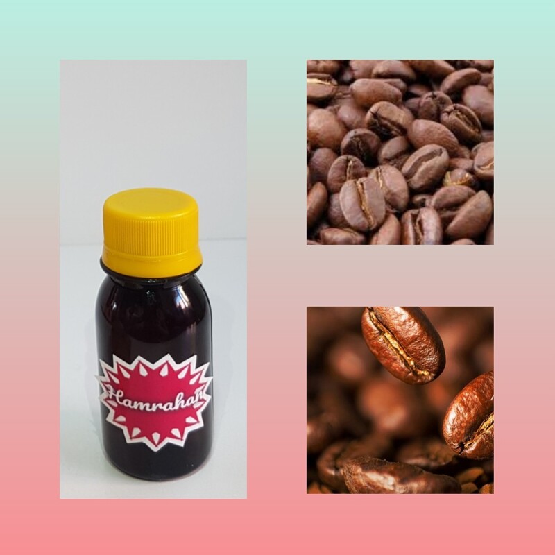 روغن قهوه ارگانیک صد در صد طبیعی ، خالص ، خانگی و ممتاز با خواص کم نظیر(60میلی)