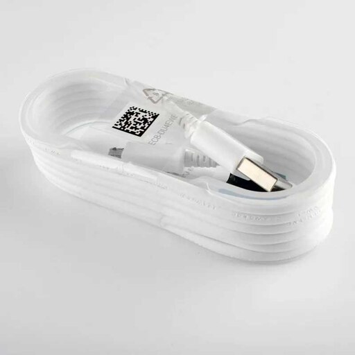 کابل تبدیل USB به MICROUSB سامسونگ مدل NOTE 4 به طول 1 متر رنگ سفید