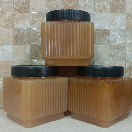 عسل صددرصد طبیعی کنجد غیر تغذیه ای پاییزه طعم عالی و فوق العاده پرولین حدود 490  یک کیلویی 