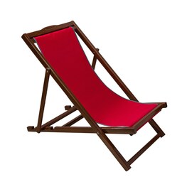 صندلی ساحلی چوبی ادریک مدل تخت شو (رنگ چوب قهوه ای )