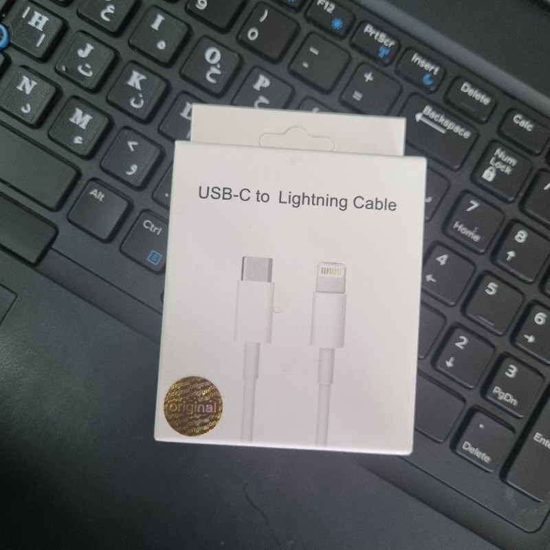 کابل تبدیل لایتنینگ به USB-C مدل original طول یک متر