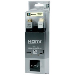 کابل  اچ دی ام آی سونی 2 متری  فلت 4K  درجه یک SONY 3D Flat HDMI