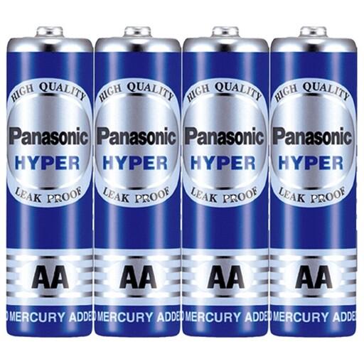 باتری قلمی پاناسونیک مدل HYPER panasonic  بسته 4 عددی