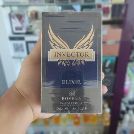 ادکلن مردانه روونا مدل اینوکتور  الکسیر رایحه پاکو رابان اینوکتوس ویکتوری الکسیر Rovena invector Elixir