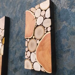 تابلو چوبی طرح هیزمی در ابعاد مختلف و متنوع که در شکلهای انحصاری و مختص به همان تابلو   تولید شده تقدیم به مشتریان عزیز 