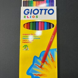 مداد رنگی 12 رنگ جیوتو ساخت اندونزی 