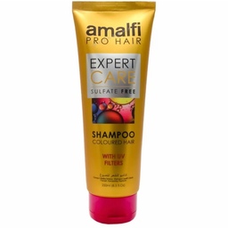 شامپو بدون سولفات آمالفی Amalfi مخصوص موهای رنگ شده سری بدون سولفات  Expert Care حجم 250 میل