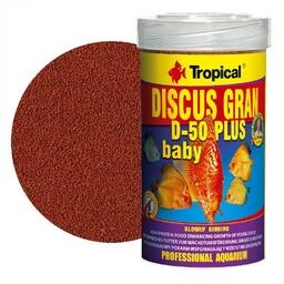 غذا ماهی دیسکس بیبی تروپیکال Discus Gran D-50 Plus Baby Tropical