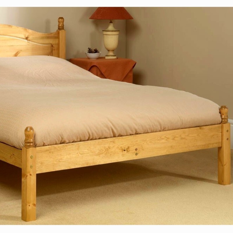 تخت خواب تمام چوب کلاسیک یک نفره مناسب تشک 120-200