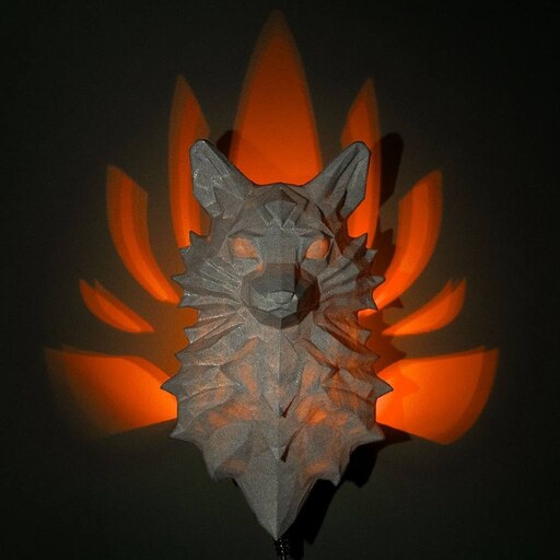چراغ خواب دیواری مدل روباه