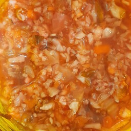 ترشی لیته خانگی با ترکیب  سبزیجات کلم ،گل کلم ،هویج ،بادمجان وادویه وسبزیجات معطر(1،500)گرم