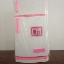 یخچال پلاستیکی زیبا اسباب بازی دخترانه سایز متوسط