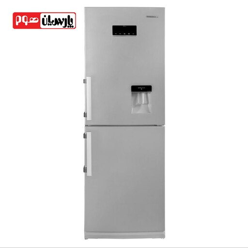 یخچال فریزر کمبی مروارید یخساران کمپرسور اینورتر یخساز اتوماتیک مدل 4060N19-i رنگ  سفید  سیلور