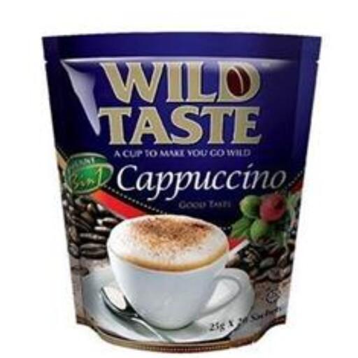 پودر کاپوچینو فوری غلیظ وایلد تست  (wild taste cappuccino rich)20 عددی 