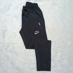 شلوار  اسلش مشکی مردانه غواصی آرم Nike دو جیب دمپا ساده بسیار باکیفیت ارسال رایگان