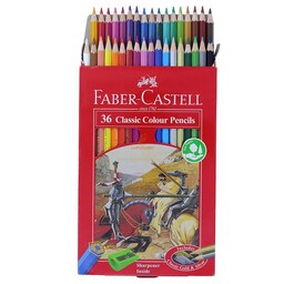 مدادرنگی36 رنگ کلاسیک فابرکاستل جعبه مقوایی (اصلی) ا Faber-Castell 36 Color Pencil