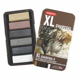 زغال فشرده XL درونت 6 رنگ  XL Charcoal Blocks