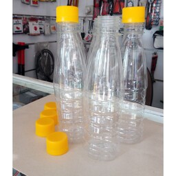 50 عدد بطری پلاستیکی شیشه پت 250 میلی با درب پلمپ شونده 