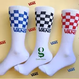 پک سه عددی جوراب نخ پنبه مردانه vans