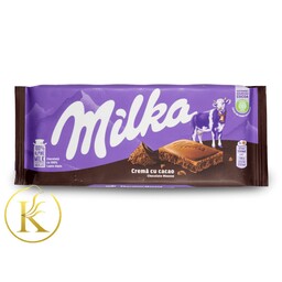شکلات تابلت میلکا با مغز دسر شکلاتی (100 گرم) milka


