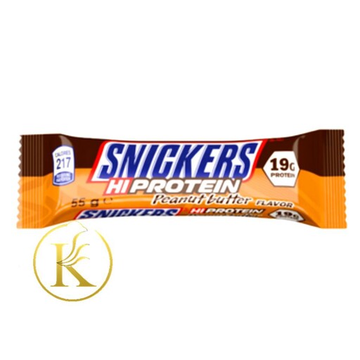 پروتئین بار شکلات و کره بادام زمینی اسنیکرز پک 4 عددی(57 گرم) snickers

