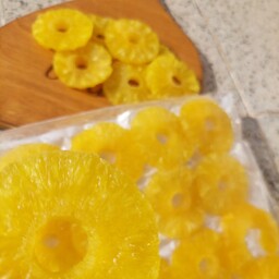میوه خشک آناناس کمپوتی 250 گرمی 