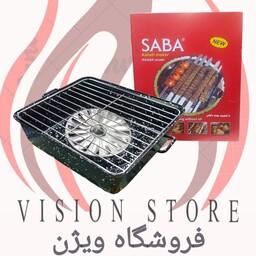 کباب پز روگازی صبا (مدل رعنا ) با پروانه گردان (به قیمت عمده خرید کنید)  