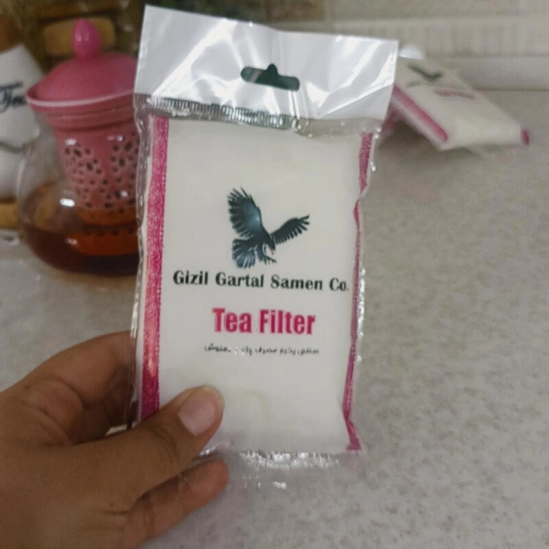 فیلتر یکبار مصرف چای و دمنوش 50عددی