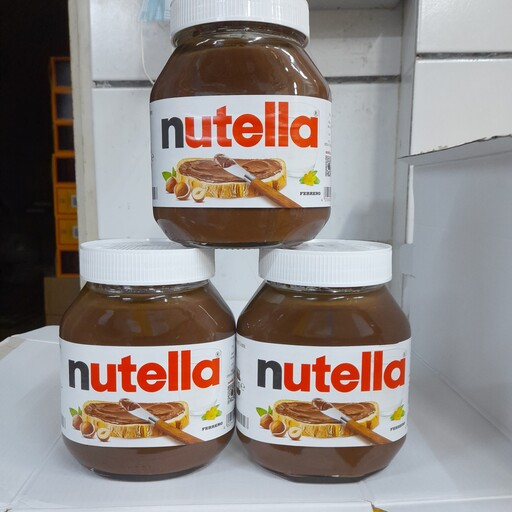 شکلات  صبحانه   750  گرمی نوتلا (nutella)  اورجینال 