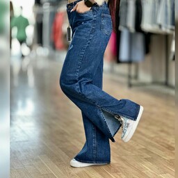 شلوار جین بگ شلوار جین زنانه بگ قد 105 سایز 36 تا 46 ارسال رایگان..