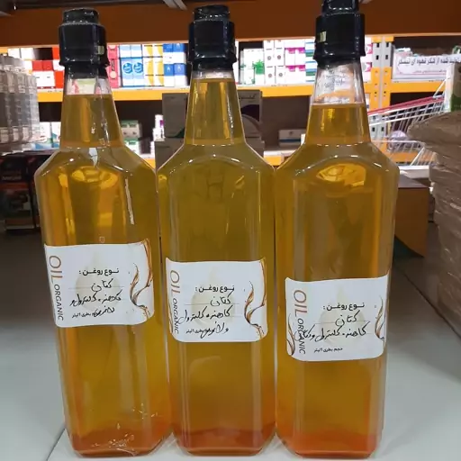 روغن کتان یک لیتری