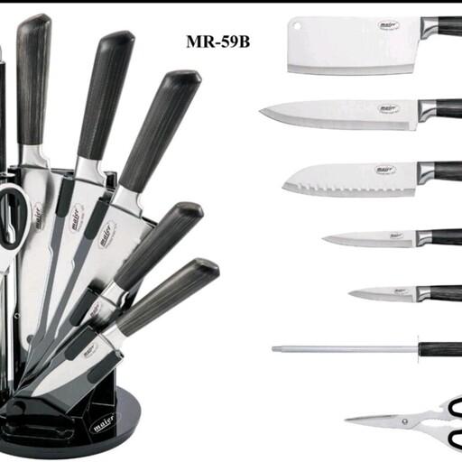 ست چاقو آشپزخانه مایر مدل MR-59