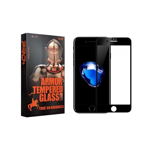 گلس فول شیشه ای آیفون 6s plus black برند آرمور Armor