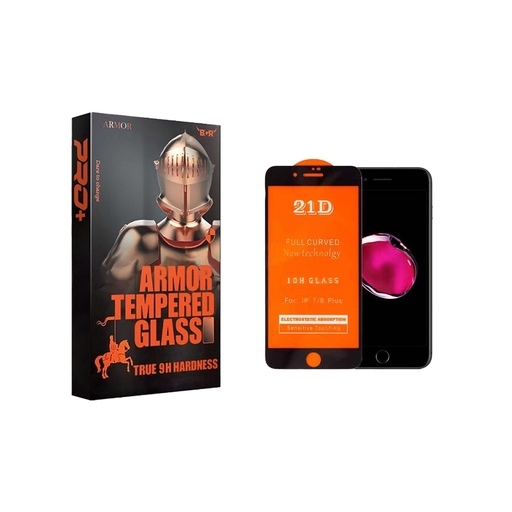 گلس فول شیشه ای آیفون 7black و 6s black برند آرمور Armor