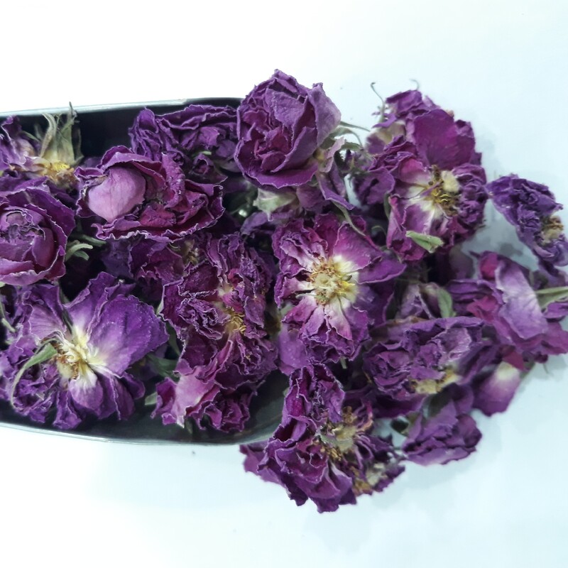 گل محمدی خوش رنگ و خوش عطر امسالی ، در بسته بندی های 100 گرمی 