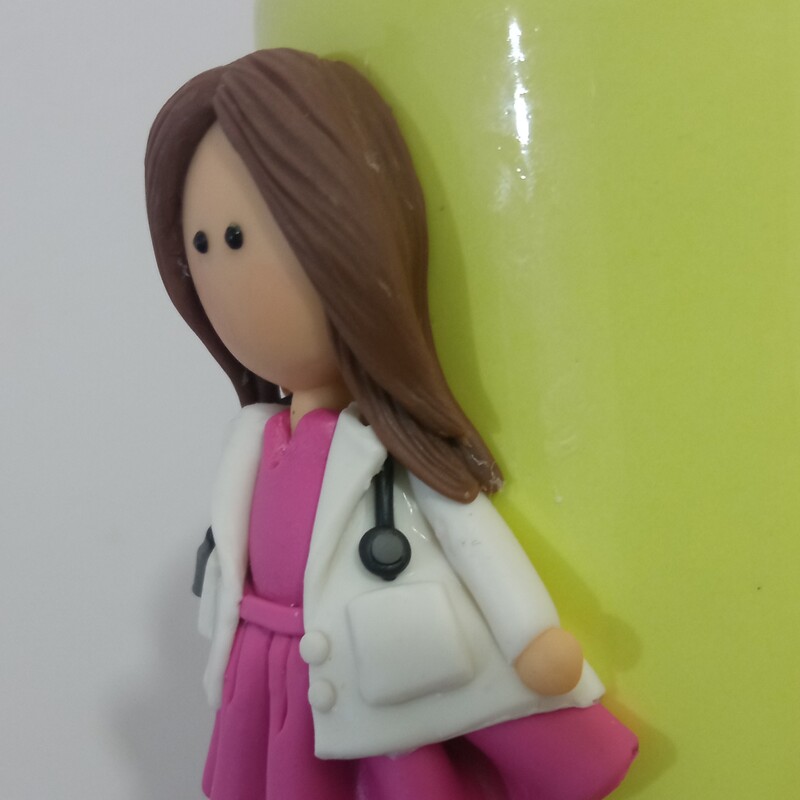 ماگ عروسکی پزشکی دخترانه کادویی هدیه 