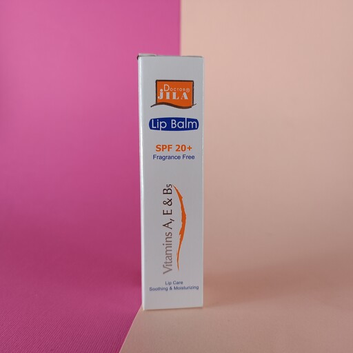 بالم مرطوب کننده لب و ضد آفتاب لب حاوی spf20 دکتر ژیلا