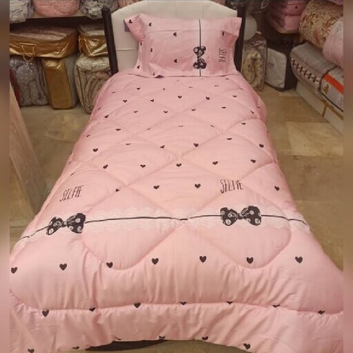 رو تختی،سرویس خواب یک نفره پارچه کتان نخ فیلور یزد طرح و اسپورت و عروسکی و گلدار
