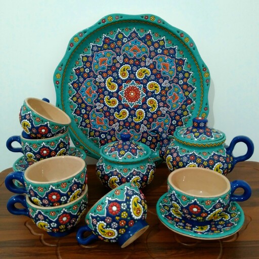 سرویس چایی خوری6نفره (دستساز)