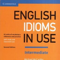 انگلیش ایدیمز این یوز  English Idioms in Use 2nd Edition Intermediate
