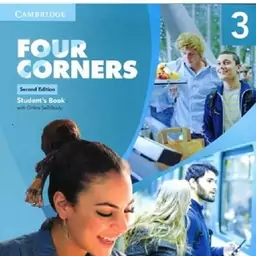 فور کرنر سه ویرایش دوم سایز رحلی  Four Corners Second Edition 3