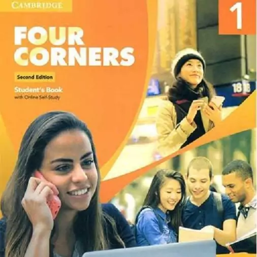 فور کرنر یک ویرایش دوم سایز رحلی  Four Corners Second Edition 1