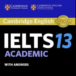 آیلتس کمبریج سیزده آکادمیک سایز وزیری  Cambridge English IELTS 13 Academic