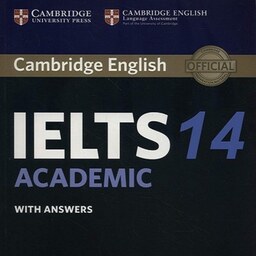 آیلتس کمبریج چهارده آکادمیک سایز وزیری  Cambridge English IELTS 14 Academic