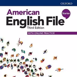 امریکن انگلیش فایل استارتر سایز وزیری ویرایش سوم  American English File 3rd Edition Starter