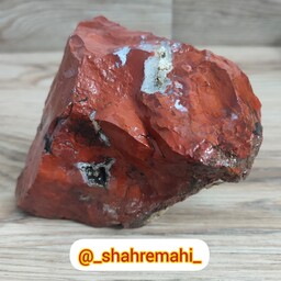 سنگ آکواریوم( کد 5)دکوری طبیعی جاسپر قرمز رنگ
