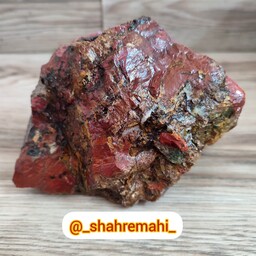 سنگ آکواریوم( کد 2)دکوری طبیعی جاسپر قرمز رنگ
