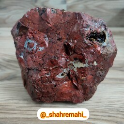 سنگ آکواریوم( کد 6)دکوری طبیعی جاسپر قرمز رنگ