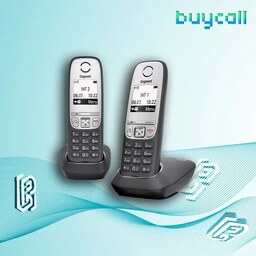 گوشی تلفن بی سیم گیگاست مدل A415 Duo-اصالت و سلامت فیزیکی